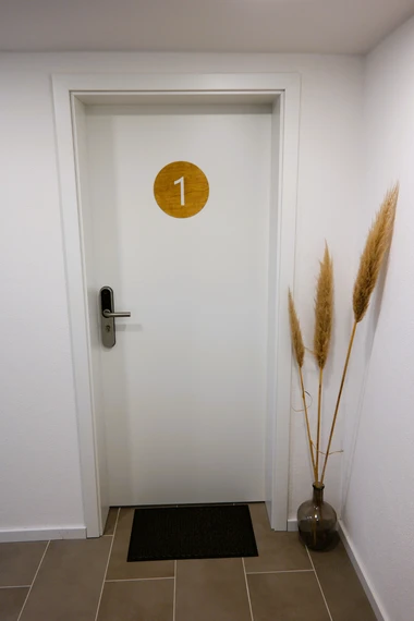 Ferienwohnung Bad Neustadt – Apartment 1 Eingang Erdgeschoss